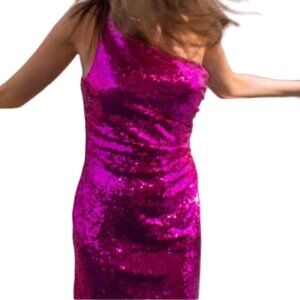 Faviana S10716 Cocktail Dresses Fuchsia Size 0 and 14